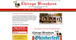 Desktop Screenshot of chicagobrauhaus.com