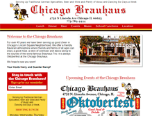 Tablet Screenshot of chicagobrauhaus.com